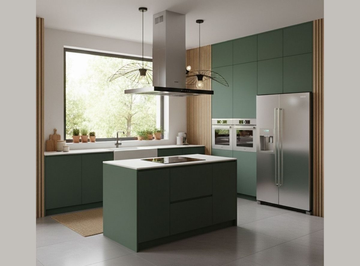 Dark Green and Light Pink Modern Creative Studio Logo (5)